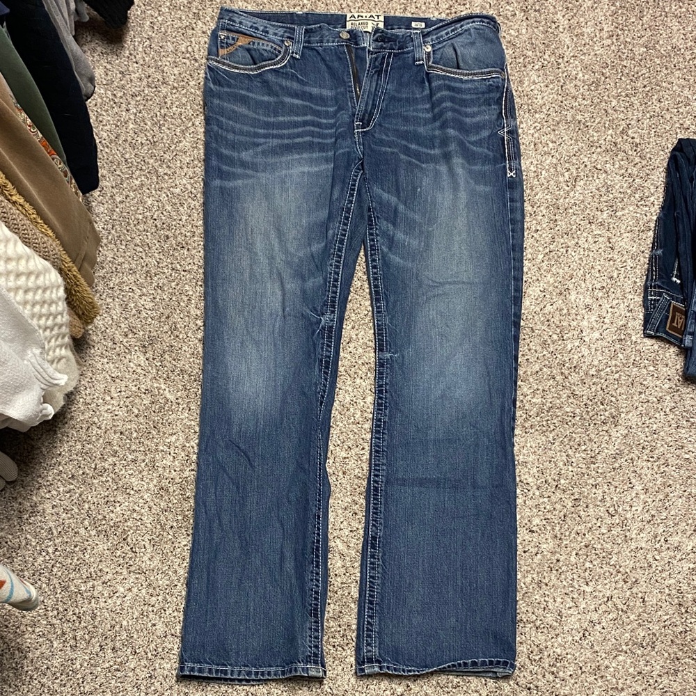 Ariat Men's Blue Jeans